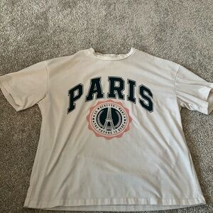 Girls Paris Graphic T-shirt